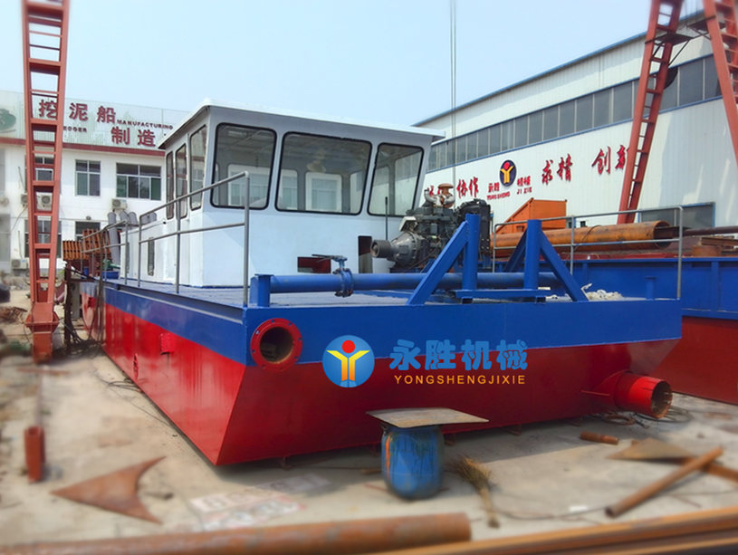 廣東清遠(yuǎn)150方射吸式抽沙船